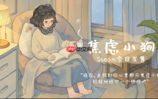 与焦虑和解 - 温暖可爱新游《焦虑小狗》12月10日正式上线Steam！