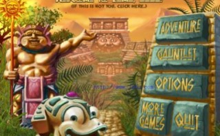 青蛙祖玛游戏攻略,神秘的印加音乐入古老的咒语中