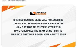 消息称动视暴雪电竞部门正在裁员 《守望先锋》联赛可能将解散