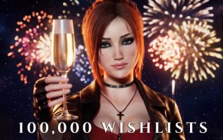 渔网袜美女恐怖游戏《阈限点》愿望单破十万！明年初试玩