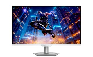 纯白颜值、双模切换：“纯白小金刚”技嘉M27UP ICE显示器登场