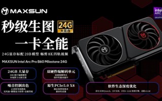 超大显存秒生图！铭瑄Intel Arc Pro B60系列显卡6499元起