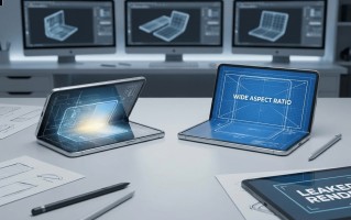 摺叠iPhone展开变身iPad mini？最新渲染图外流 揭露超宽比例