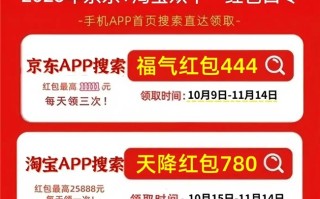 2025天猫双11实战指南：淘宝双十一活动跨店满减京东双十一红包优惠力度国补可以叠加使用,