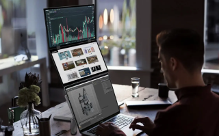 让笔记本电脑支持三屏显示，Lepow双屏显示器DualViews上架众筹网站