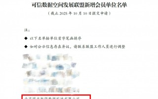 明光数科正式加入可信数据空间发展联盟，共筑数据要素流通新生态！,