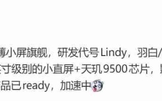 荣耀Magic8 Mini 曝光：6.31 英寸小屏设计，或首批搭载天玑9500