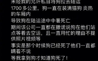 陈乔恩为金毛siri发声 金毛siri托运致死涉事公司是哪家？