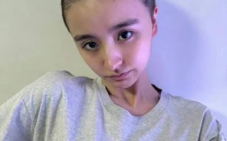 金子涵剃了寸头 发文：一切都会越来越好的