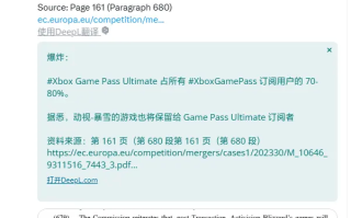 报告称微软XGP订阅用户中Ultimate会员约占七到八成