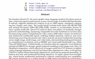 阿里通义发布 Qwen3-VL 技术报告