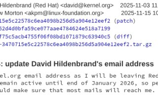 红帽资深 Linux 内核工程师 David Hildenbrand 将于明年离职