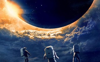 科幻灾难片《月球坠落》发布新海报，人类即将面临月球的阴暗面