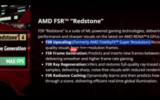 AMD 超分辨率技术缩写 FSR“转正”，成为正式名称