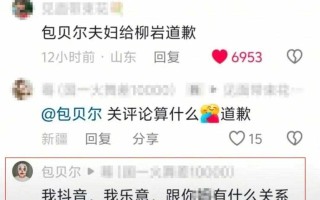 被要求给柳岩道歉 包贝尔爆粗口怒怼网友后又删除评论