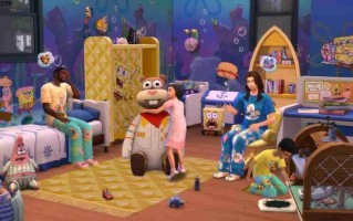 海绵宝宝勇闯《模拟市民 4》！高还原主题套件与凤梨屋重现比奇堡美学