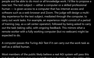 吴恩达提出“Turing-AGI Test”，以衡量 AGI 是否实现