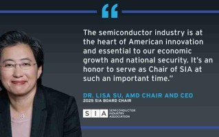AMD 苏姿丰当选美国 SIA 半导体行业协会主席