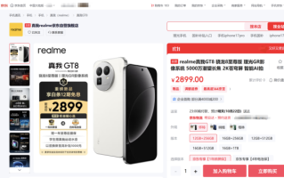 来京东11.11先人一步下单真我GT8系列 赠1年至尊后摄保