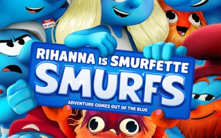 《蓝精灵大电影》新预告来袭 蕾哈娜配音蓝妹妹并演唱主题曲