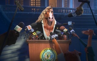 《疯狂动物城2》曝重磅剧照！新市长“胸毛瞩目” 狐兔CP亡命天涯引爆期待