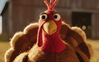 谷歌公布首支AI广告：Veo 3制作，火鸡用AI规划“胜利大逃亡”