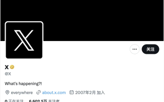 零元购？推特用户@X账号被指遭官方强制收回：没有金钱补偿