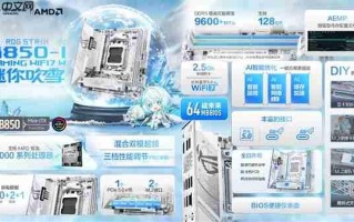 华硕ROG B850迷你吹雪主板双12开售 纯白小钢炮