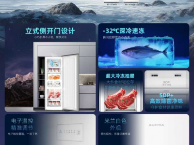 澳柯玛立式冷柜新品，精致小家庭的不二之选