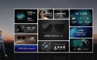 ARknovv A1发布：提供本地GPT运算 支持AR导航 售2998元起