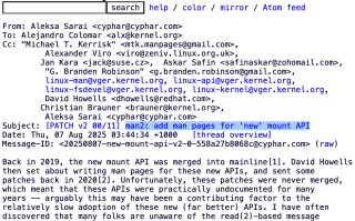 Linux 内核新 Mount API 文档终于完善：耗时 6 年才出现在 man 手册中