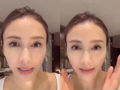 49岁黎姿卸妆露素颜面目 3亿豪宅奢华浴室很抢镜