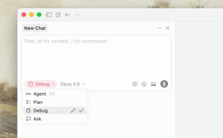 AI 编程工具 Cursor 2.2 新增 Debug 模式