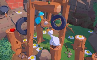 动作游戏《蛋尽援绝》合作运蛋竞速赛：2只鹅究竟能否写下永久历史？