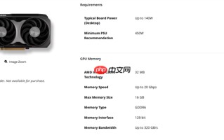 意想不到！AMD突然发布RX 9060 XT LP显卡：降至140W功耗