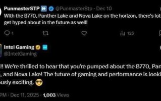 Intel激情误发锐炫B770显卡：3000元档最期待游戏卡还有戏