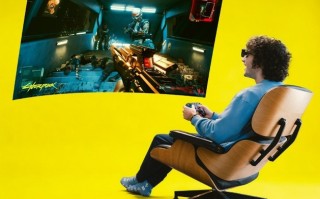 《赛博朋克2077》联名虚拟显示器眼镜公布 酷炫实用便携