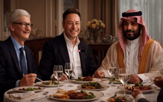 Apple Watch曾录下命案铁证！库克与马斯克同框嫌疑王储共进晚餐