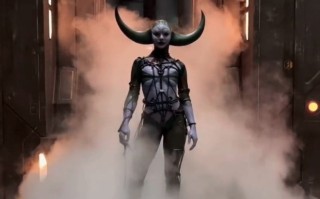 《月球叛军》曝光演员片场造型 神秘外星人出镜