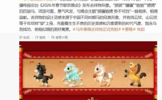 骐骥驰骋踏新程：总台《2026 年春节联欢晚会》吉祥物发布