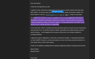 OpenAI 为 ChatGPT 推出“格式化块”功能