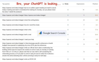 新证据：你输入ChatGPT的每个字，都可能被谷歌和全世界看到