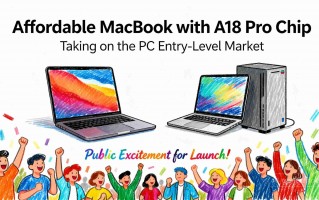 苹果传平价MacBook 2026将登场！搭载A18 Pro晶片、挑战Chromebook与入门PC市场