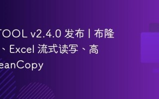 XXL-TOOL v2.4.0 发布 | 布隆过滤器、Excel 流式读写、高性能 BeanCopy