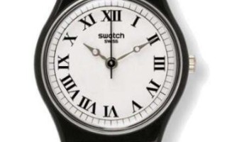 《斯沃琪》是一种新型手表超薄系列的设计形状异趣