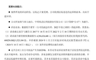 寒武纪前CTO梁军起诉索赔43亿元 寒武纪：将积极应诉